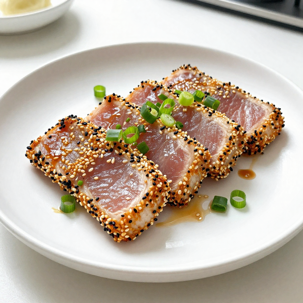 Sesame Crusted Ahi Tuna Flavorful and Simple Recipe