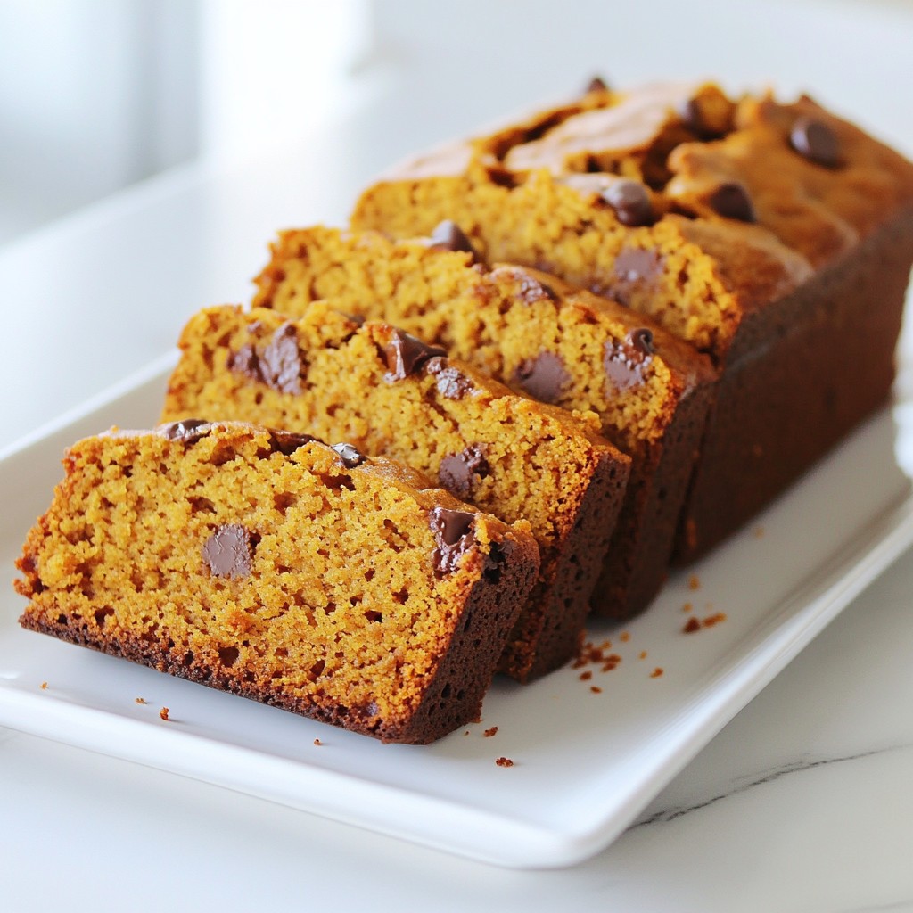 Chocolate Chip Pumpkin Bread Flavorful and Easy Recipe