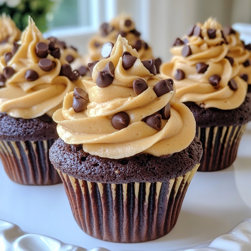 Chocolate Peanut Butter Cupcakes Irresistible Treat