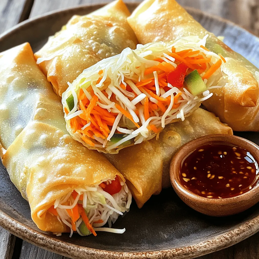 Crispy Veggie Spring Rolls Perfect for Any Meal